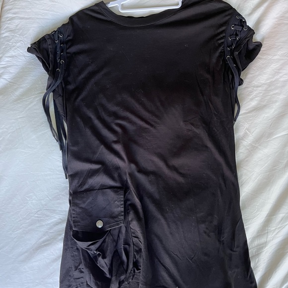 Christian Dior black top with pocket - Picture 1 of 4